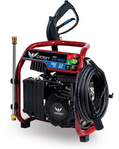 Hidrolavadora a gasolina 3 hp, 1,800 psi CIC-HG33