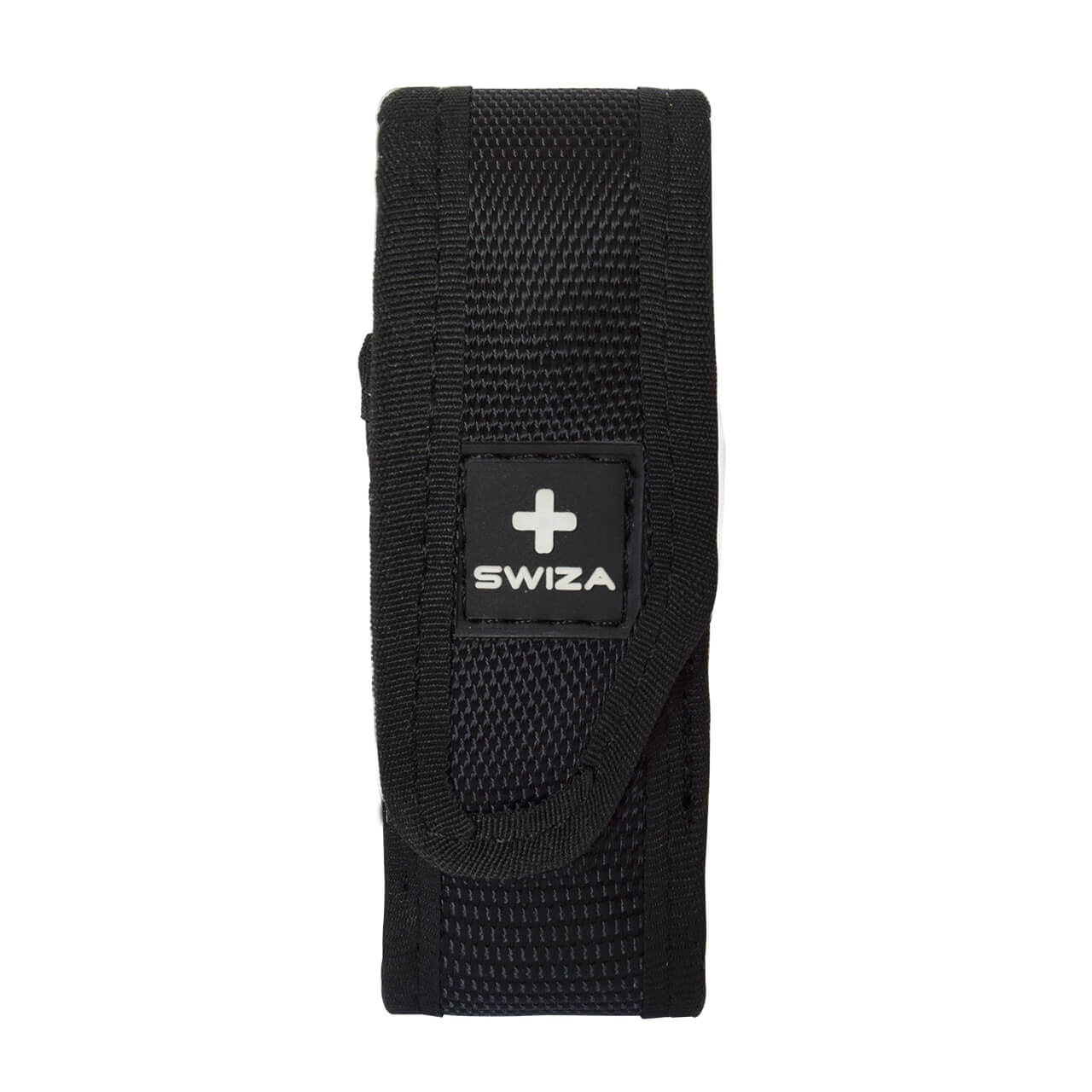 Funda nylon negro con velcro, para navaja Swiza, chica XSP.1009.CH