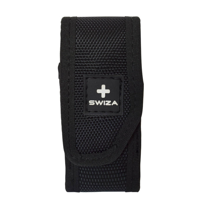 Funda nylon negro con velcro, para navaja Swiza, mediana XSP1009M