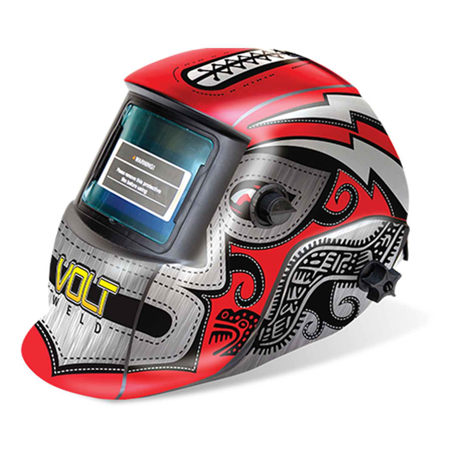 Careta Luchador Electronica Para Soldar De Sombra Variable 2 Sensores VOL-CELUCHADOR-CV